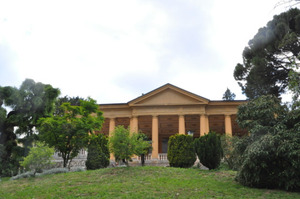 Villa San Carlo Loggione dal parco